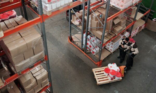 men in the warehouse