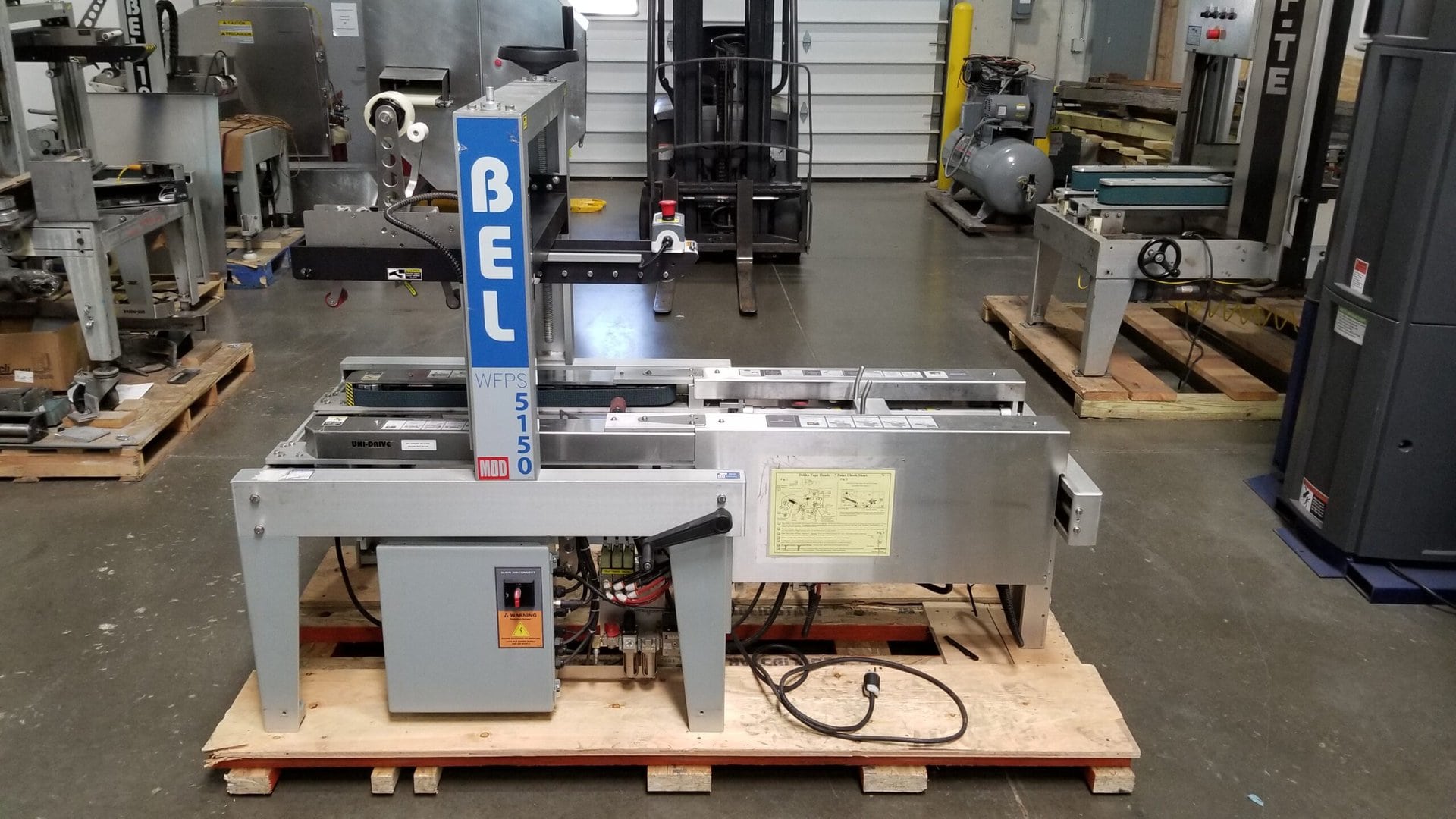 Refurbished Bel 5150 Semi-Automatic Case Erector with Top & Bottom Tape Case Sealer by Wexxar Bel® - Image 5